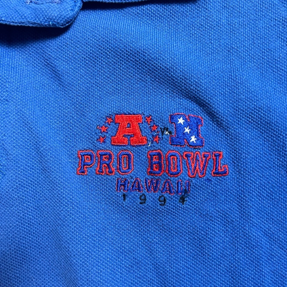 Vintage Probowl  Hawaii 90s Polo Shirt - Picture 2 of 5